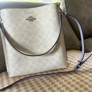 Coach White Crossbody Bag